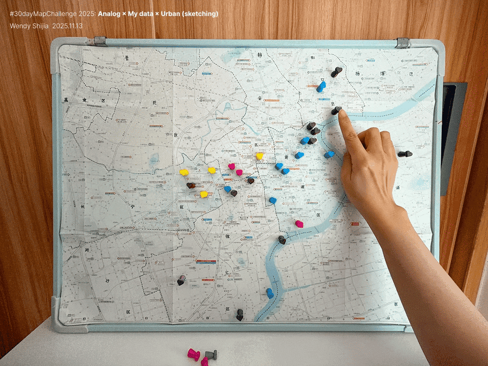 o mapa final com os marcadores coloridos